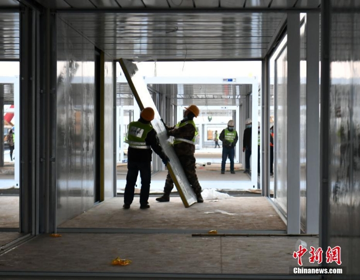 探訪黃莊公寓隔離場(chǎng)所 房間布局初見雛形