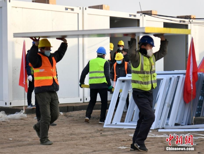 探訪黃莊公寓隔離場(chǎng)所 房間布局初見雛形
