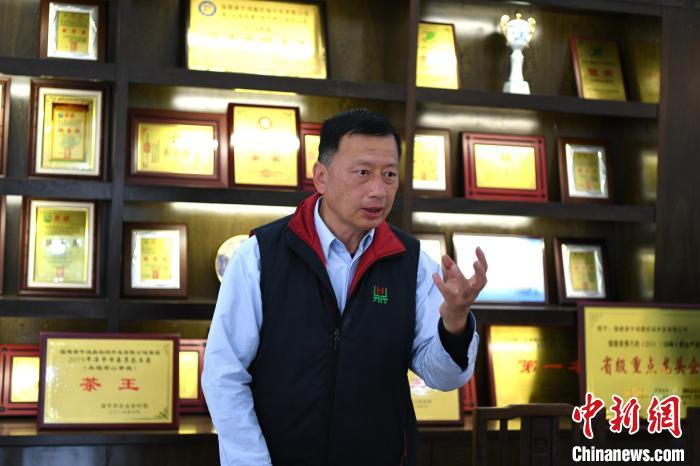 漳平鴻鼎農(nóng)場開發(fā)有限公司董事長李志鴻。(資料圖) 王東明 攝