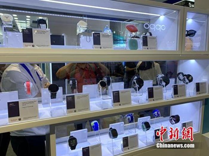 資料圖：5G終端產(chǎn)品展示。<a target='_blank' href='http://www.chinanews.com/' >中新網(wǎng)</a> 吳濤 攝