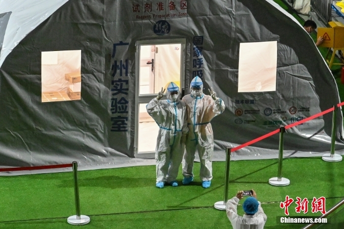 廣州四組“獵鷹號”氣膜實(shí)驗(yàn)室全部啟用