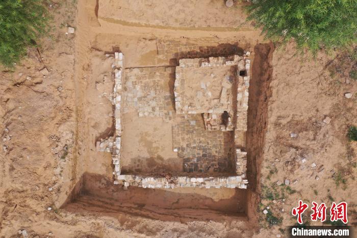 顯應(yīng)宮周邊小型建筑。　陜西省考古研究院供圖