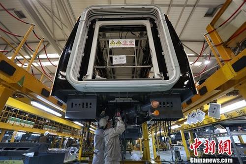 資料圖：一家制造企業(yè)內(nèi)的生產(chǎn)景象。<a target='_blank' href='http://www.chinanews.com/'>中新社</a>記者 泱波 攝