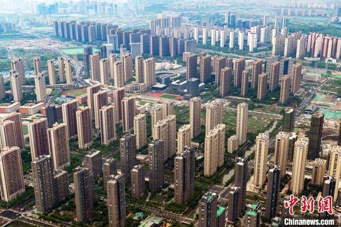 資料圖：樓盤。 <a target='_blank' href='http://www.chinanews.com/'>中新社</a>記者 泱波 攝
