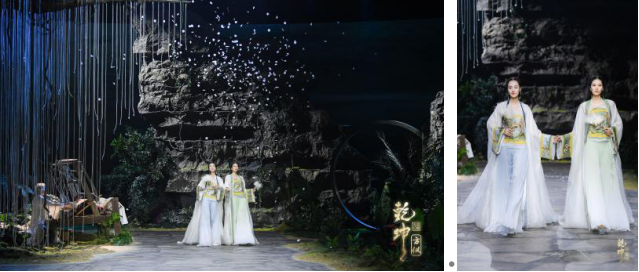圖展山河盛景，服飾乾坤方儀――熊英|乾坤？方儀2022SS中國國際時(shí)裝周開幕大秀震撼上演