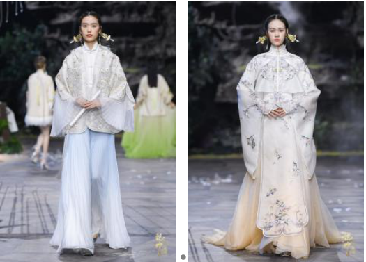 圖展山河盛景，服飾乾坤方儀――熊英|乾坤？方儀2022SS中國國際時(shí)裝周開幕大秀震撼上演