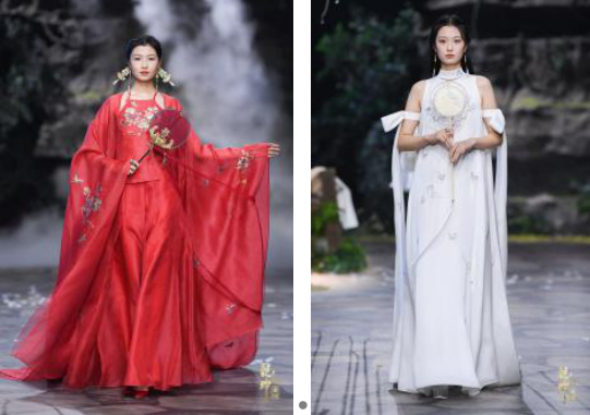圖展山河盛景，服飾乾坤方儀――熊英|乾坤？方儀2022SS中國國際時(shí)裝周開幕大秀震撼上演