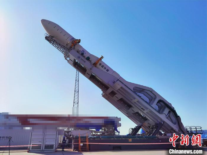 中國起飛量級最大的固體運(yùn)載火箭箭地合練成功