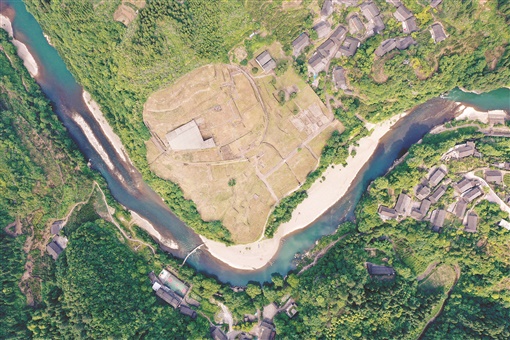 永順縣老司城遺址。湖南日報全媒體記者 李健 攝