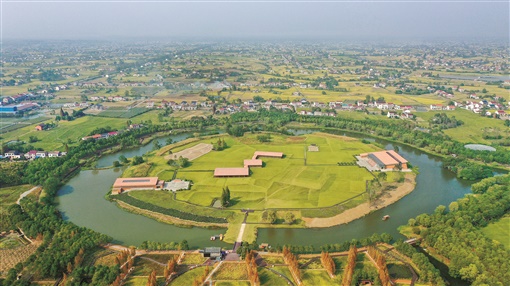澧縣城頭山國家考古遺址公園。湖南日報全媒體記者 辜鵬博 攝