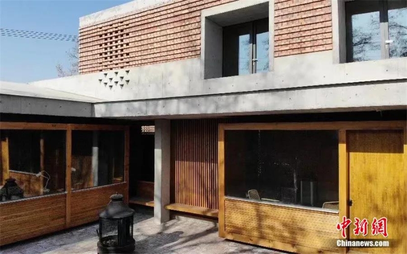 圖為房屋內(nèi)部建設(shè)。高展 攝