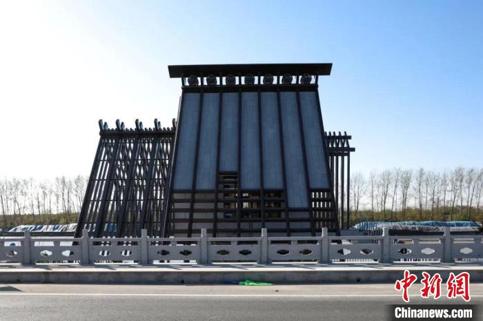 世界灌溉工程遺產點-高郵車邏閘?！「哙]市水利部門供圖