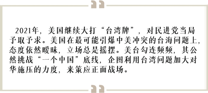 導語美臺勾結