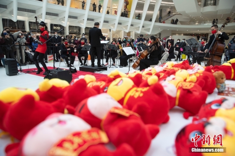 紐約世貿(mào)中心車(chē)站上演中國(guó)新年音樂(lè)會(huì)
