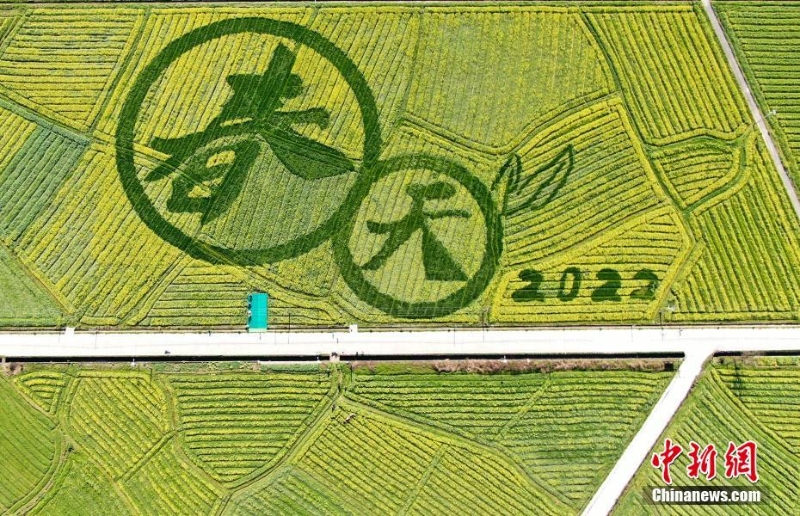 湖南資興：“春日”田園畫(huà)卷