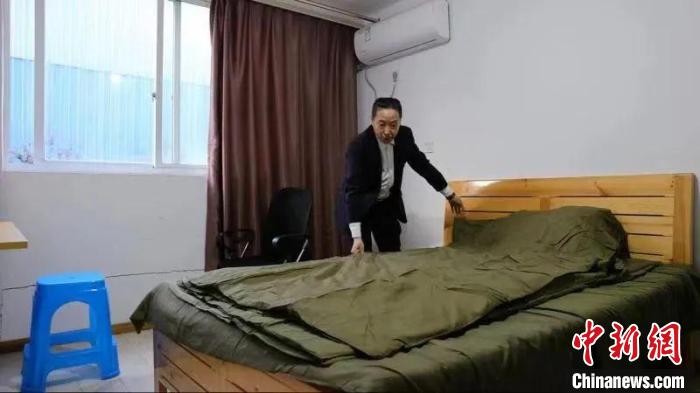 “農(nóng)副物流員工之家”房間內(nèi)。　余杭區(qū)融媒體中心供圖