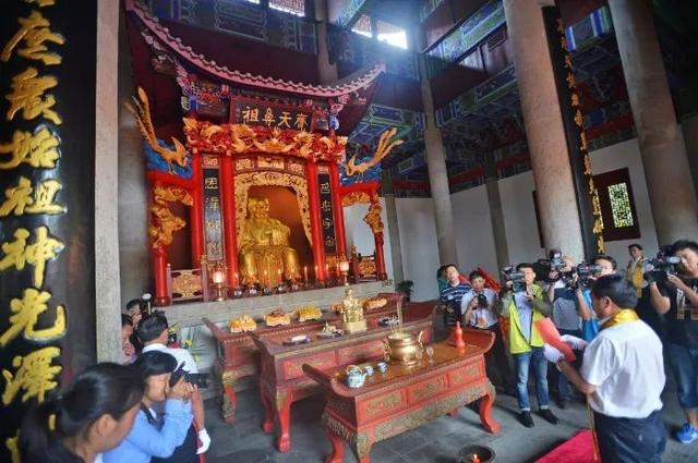 臺(tái)灣島內(nèi)的神農(nóng)炎帝宮廟。