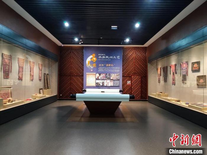 圖為貴州水族文化博物館展廳。　劉美伶 攝