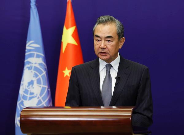 2022年5月23日，國(guó)務(wù)委員兼外長(zhǎng)王毅以視頻方式出席聯(lián)合國(guó)亞太經(jīng)社會(huì)第78屆年會(huì)開(kāi)幕式并致辭。