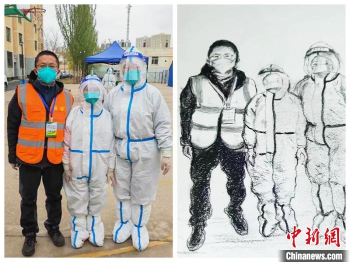圖為工作人員合影?！∏嗪Ｊ∽匀毁Y源廳 供圖