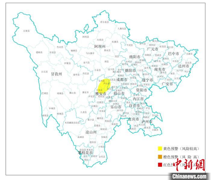 四川啟動地質災害三級應急響應雅安5區(qū)縣發(fā)生地災風險較高