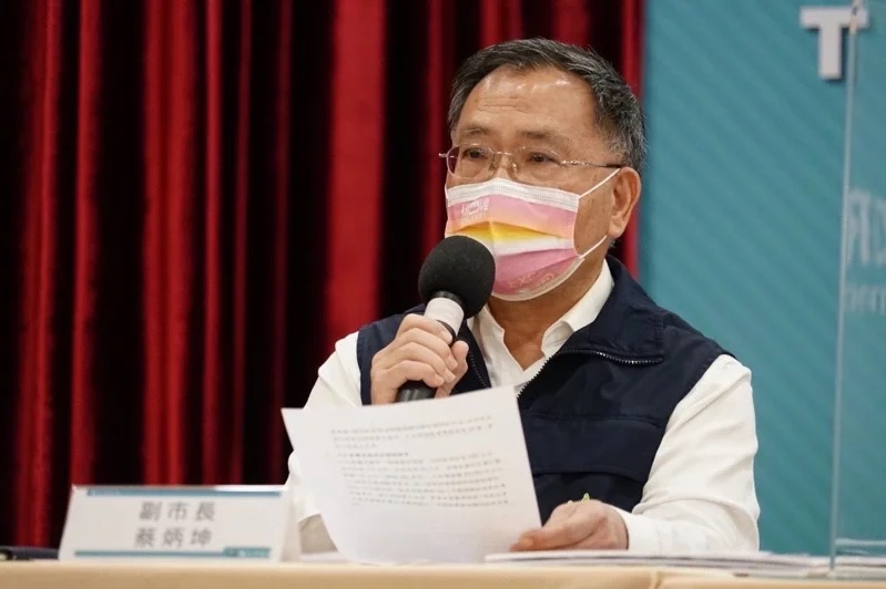 臺北市副市長蔡炳坤（圖源：臺灣《聯(lián)合報》）