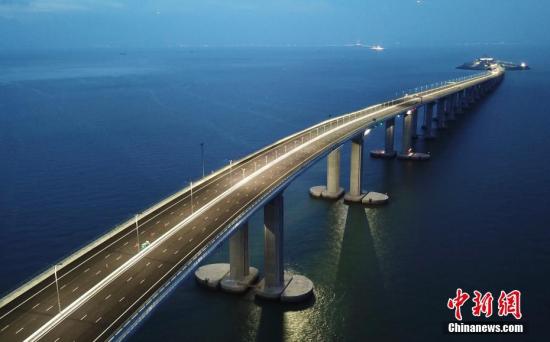 資料圖：港珠澳大橋。中新社記者 麥尚旻 攝