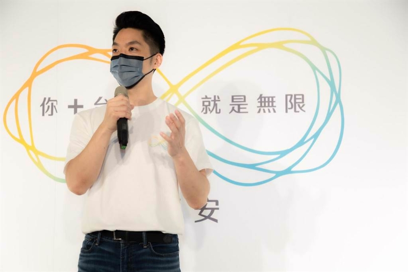 國(guó)民黨臺(tái)北市長(zhǎng)參選人蔣萬(wàn)安（圖源：蔣萬(wàn)安辦公室）