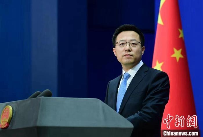 中國外交部發(fā)言人趙立堅。