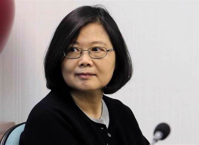 臺灣地區(qū)領(lǐng)導(dǎo)人蔡英文。（圖源：臺灣“中時新聞網(wǎng)”）