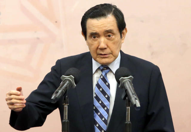 臺灣地區(qū)前領(lǐng)導(dǎo)人馬英九（圖源：臺灣“中時新聞網(wǎng)”）