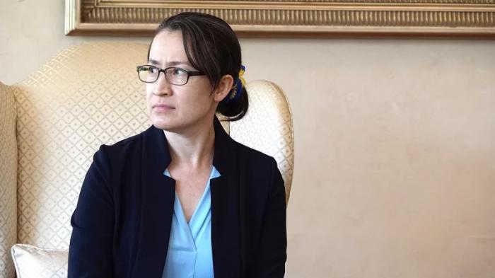 圖為民進黨當局所謂“駐美代表”蕭美琴。圖片來源聯(lián)合新聞網。