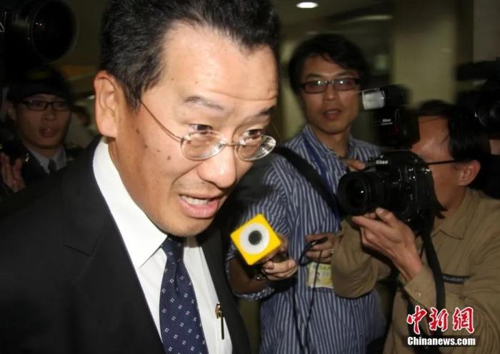 圖為民進黨當局“安全會議”秘書長顧立雄。<a target='_blank' href='/'>中新社</a>記者 陳立宇 攝