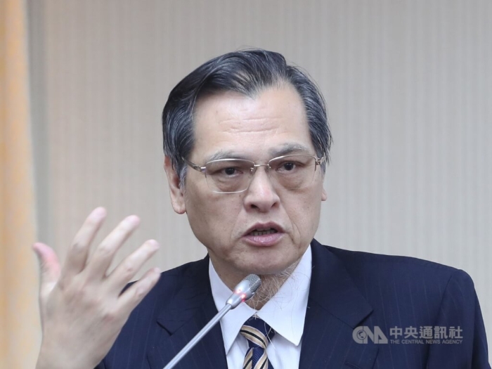 陳明通。 圖片來源：臺灣“中央社”