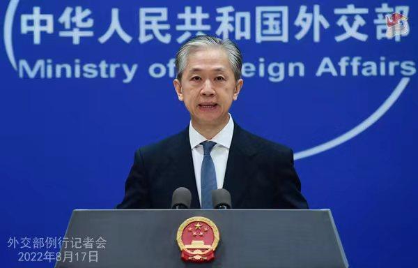 外交部發(fā)言人汪文斌。 薛偉 攝