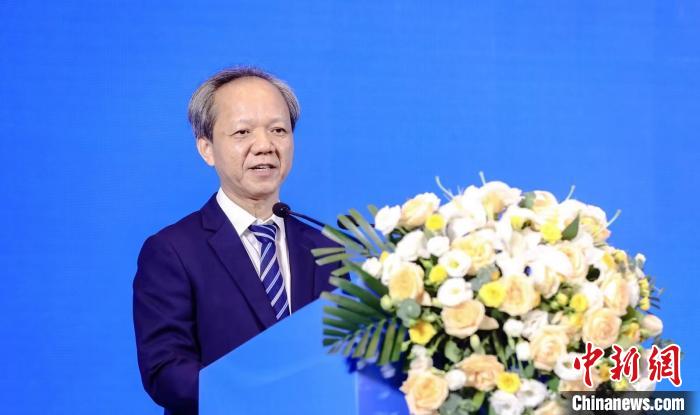 中山市委書記郭文海在致辭?！±疃噍x 攝