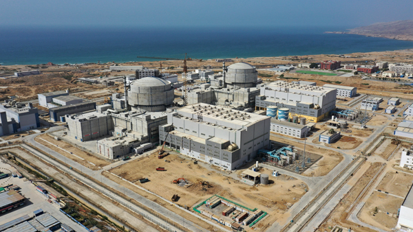 巴基斯坦卡拉奇核電2、3號機組。受訪者供圖