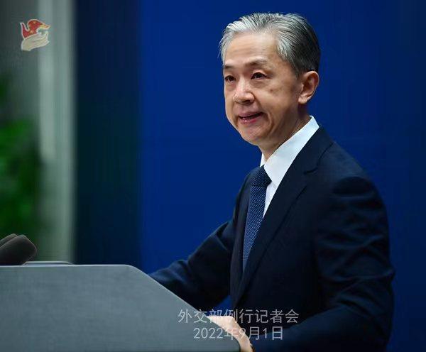 外交部發(fā)言人汪文斌。薛偉 攝