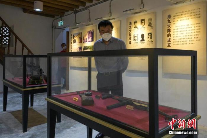 紀(jì)念館其一展廳。陳永諾 攝