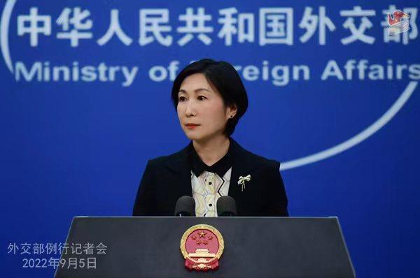 外交部發(fā)言人毛寧。薛偉 攝