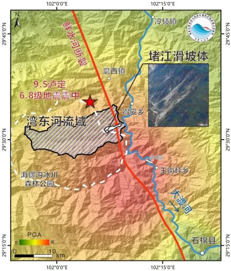成理地災國重實驗室：灣東河流域滑坡堰塞湖潰決洪水危險性低