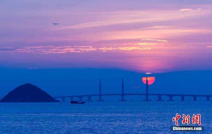 資料圖：港珠澳大橋。 <a target='_blank' href='/'>中新社</a>記者 張煒 攝