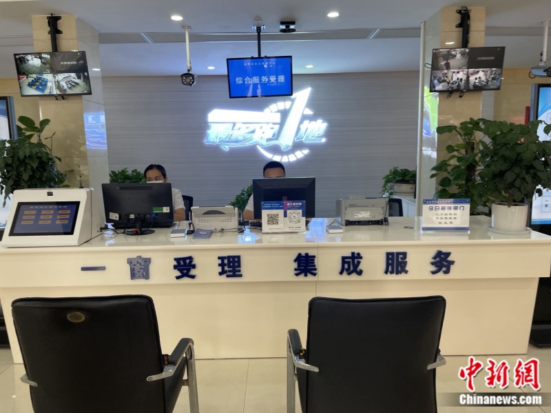 諸暨市社會治理中心。袁秀月 攝