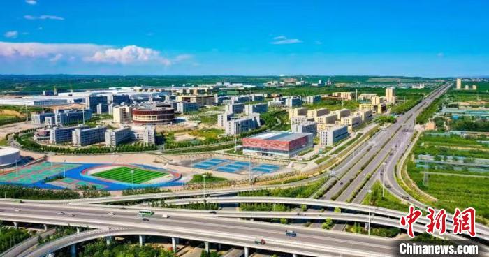 晉中大力推進城市建設。　晉中市委宣傳部 攝