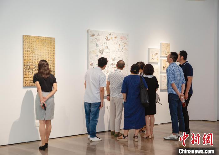 展覽現(xiàn)場?！」鸷佬g(shù)館供圖