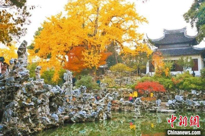獅子林以“假山假水甲天下”聞名。圖片來(lái)源：臺(tái)灣《經(jīng)濟(jì)日?qǐng)?bào)》
