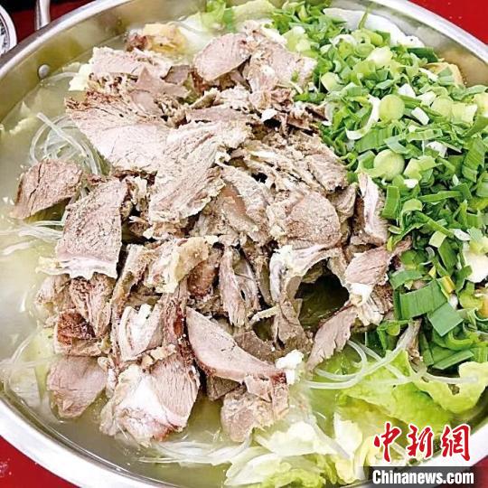 蘇州美食：藏書羊肉。圖片來源：臺灣《聯(lián)合報》