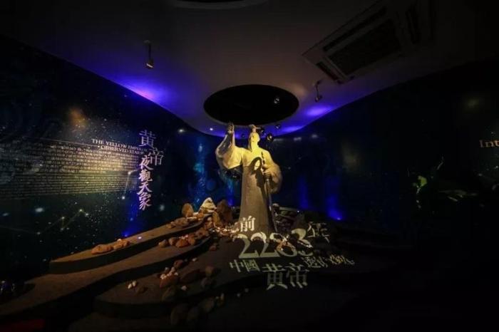 鷹潭世界眼鏡博物館內(nèi)黃帝塑像。圖片來源：臺灣《經(jīng)濟日報》