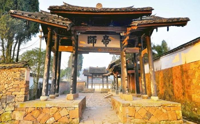 劉基廟牌坊。圖片來源：臺灣《聯(lián)合報》