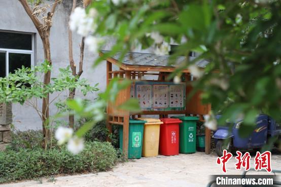 圖為琯頭鎮(zhèn)長門村的可再生資源回收站?！∵B江縣融媒體中心供圖